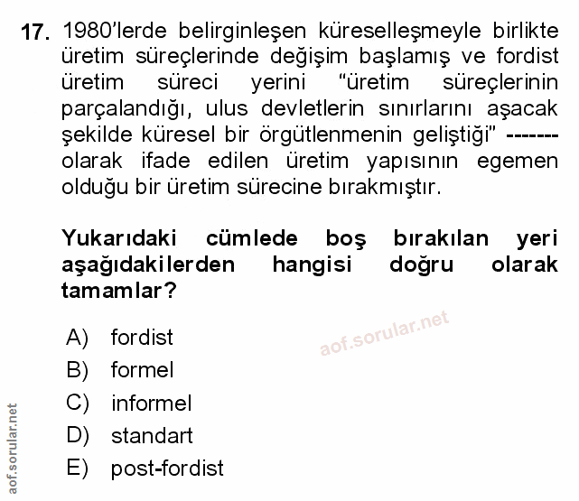 Soru 17