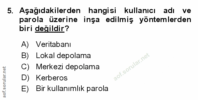 Soru 5