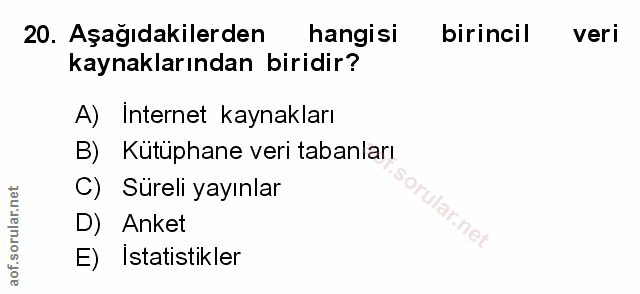 Soru 20