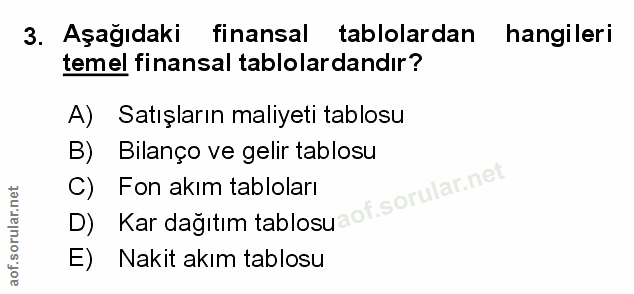 Soru 3