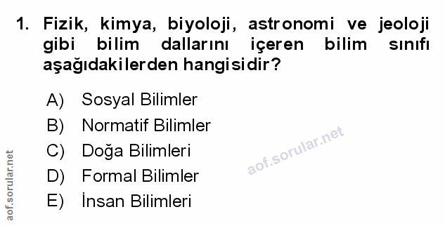 Soru 1