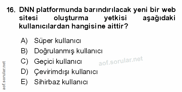 Soru 16