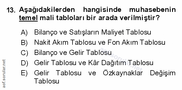 Soru 13