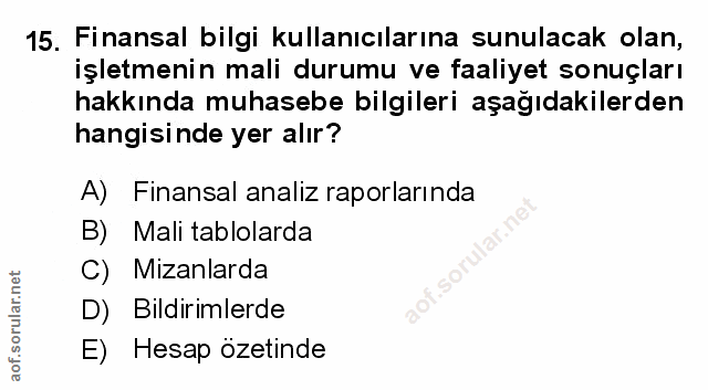 Soru 15