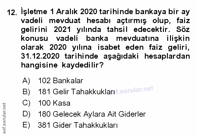 Soru 12