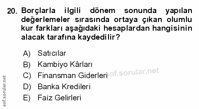 Soru 20