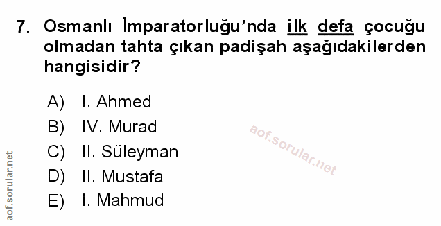 Soru 7