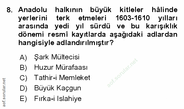 Soru 8