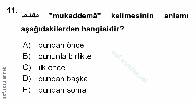 Soru 11