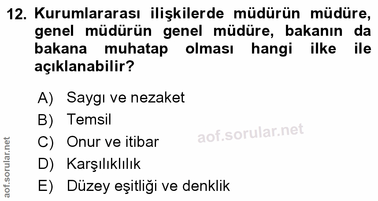 Soru 12