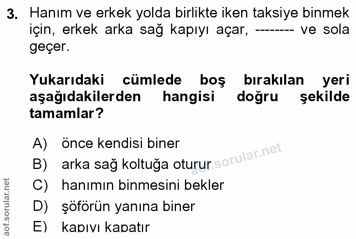 Soru 3