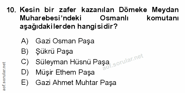 Soru 10