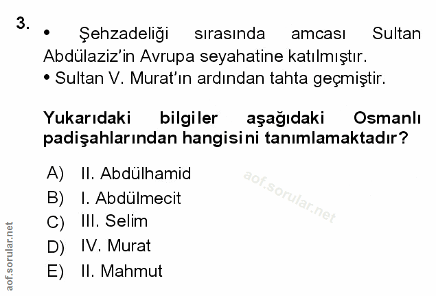 Soru 3