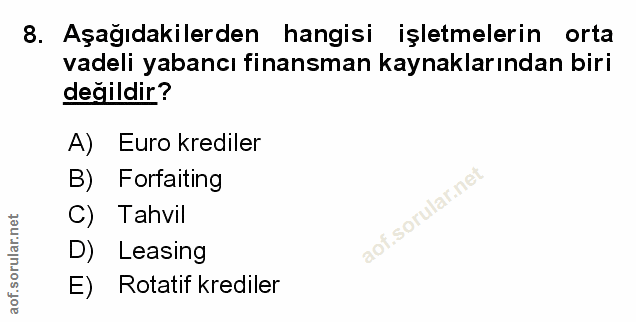 Soru 8
