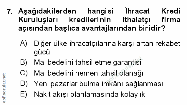 Soru 7