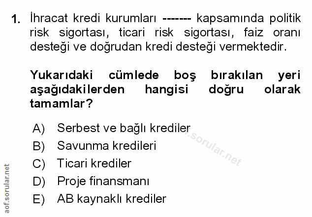 Soru 1