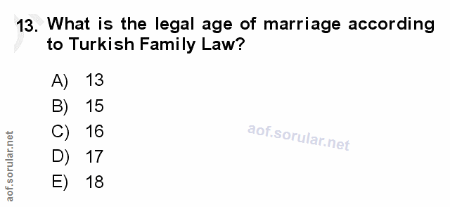 Soru 13