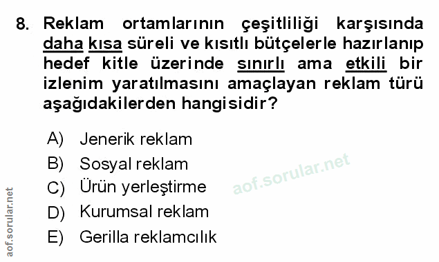 Soru 8