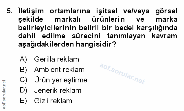 Soru 5