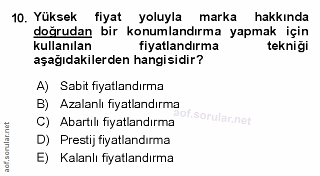 Soru 10