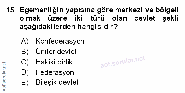 Soru 15