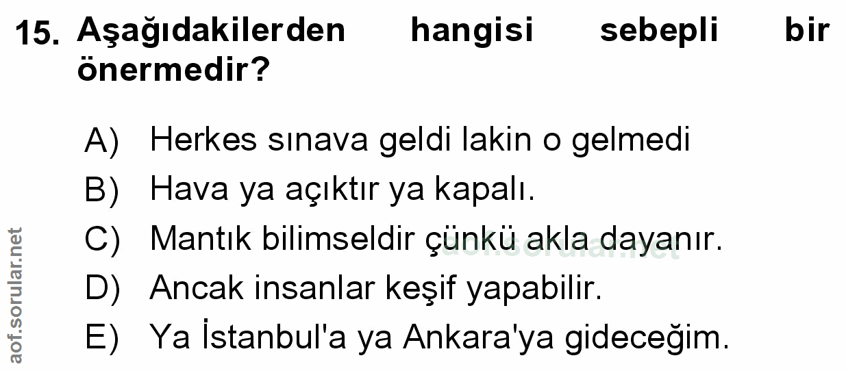 Soru 15