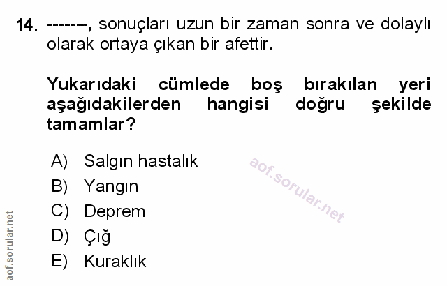 Soru 14