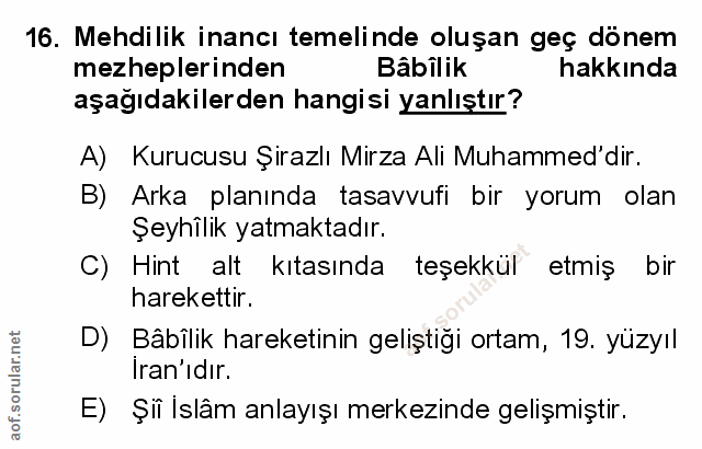 Soru 16