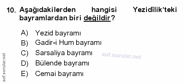 Soru 10