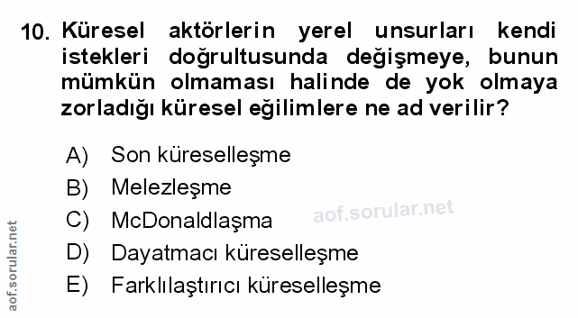 Soru 10