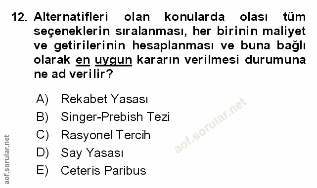 Soru 12