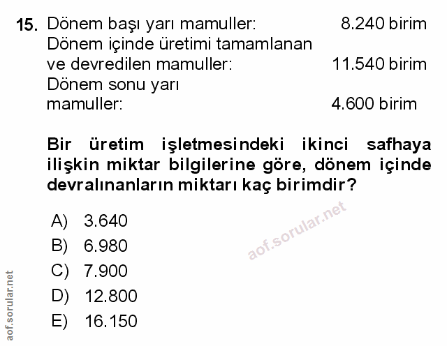 Soru 15