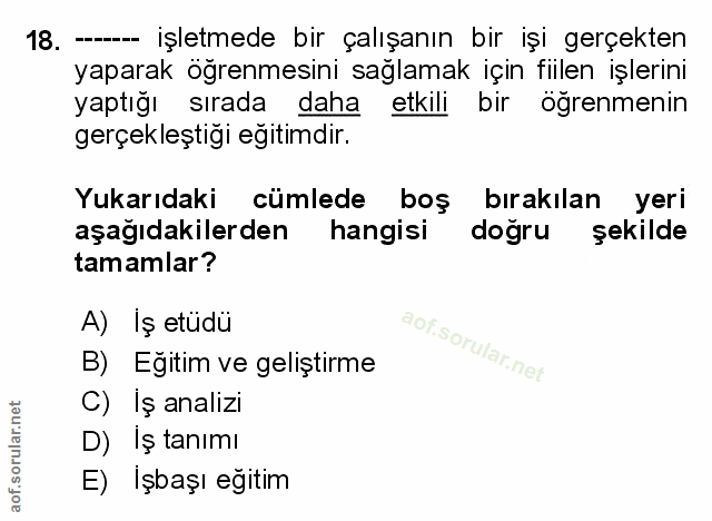 Soru 18
