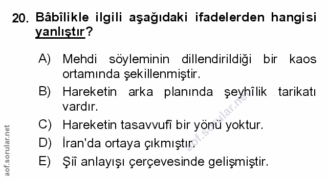 Soru 20