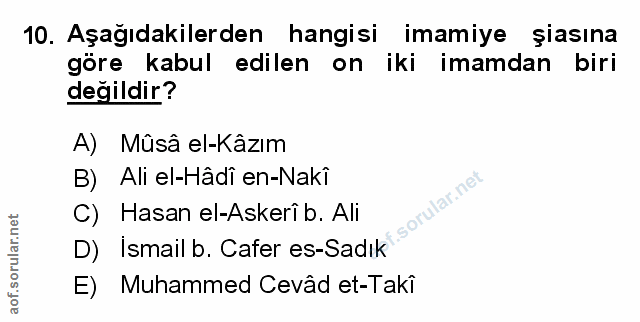 Soru 10