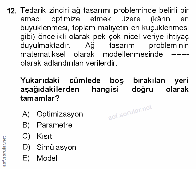 Soru 12