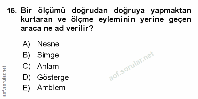 Soru 16