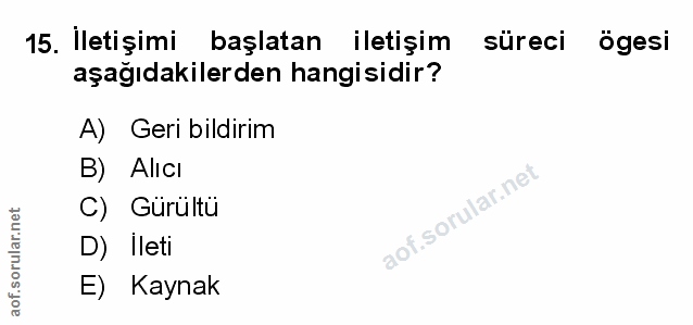 Soru 15