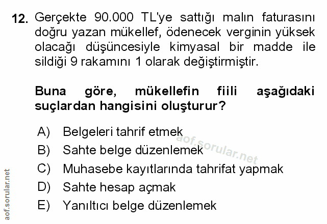 Soru 12