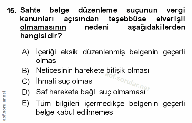 Soru 16