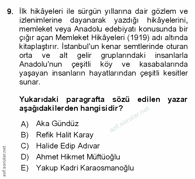 Soru 9