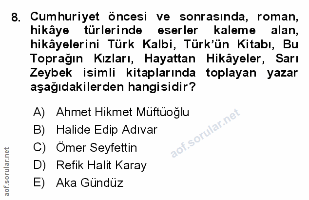 Soru 8