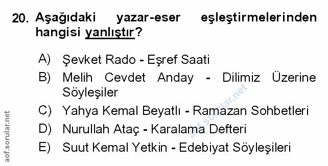 Soru 20