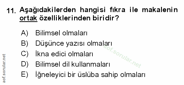 Soru 11