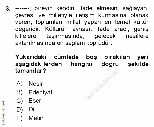 Soru 3