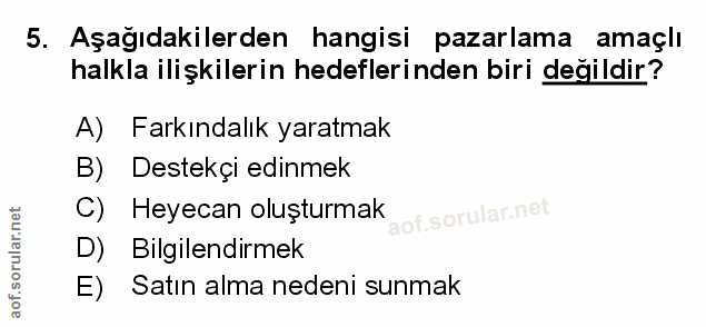 Soru 5
