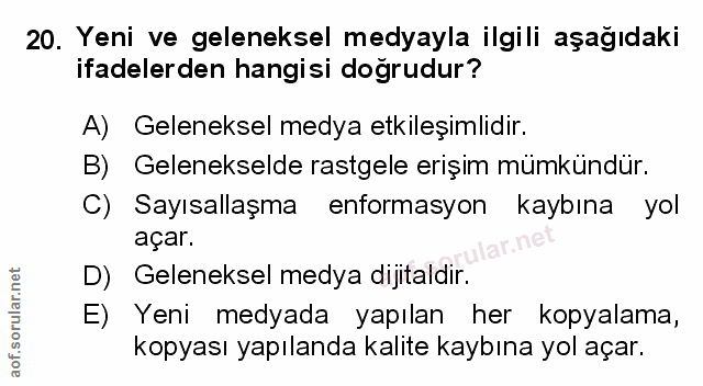 Soru 20