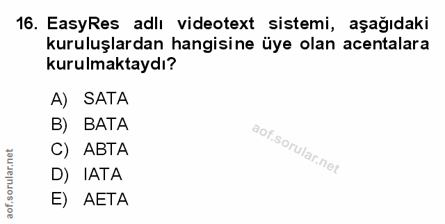 Soru 16