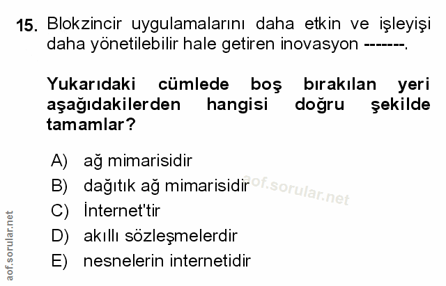 Soru 15