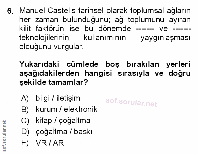 Soru 6